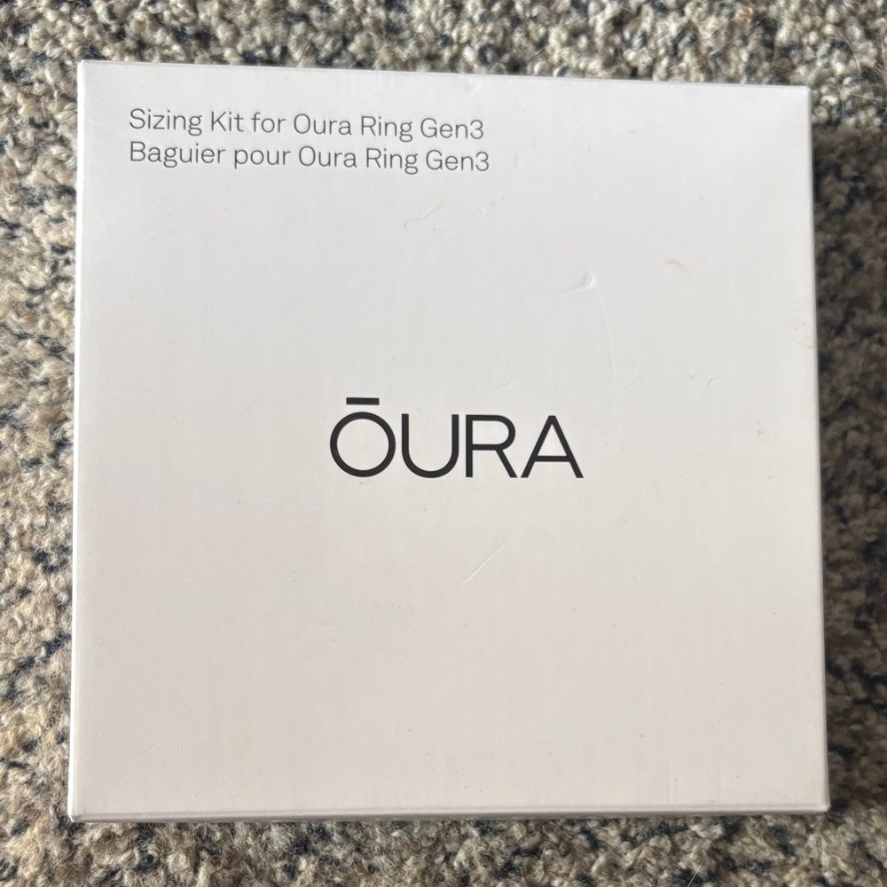 Oura Sizing Kit Box